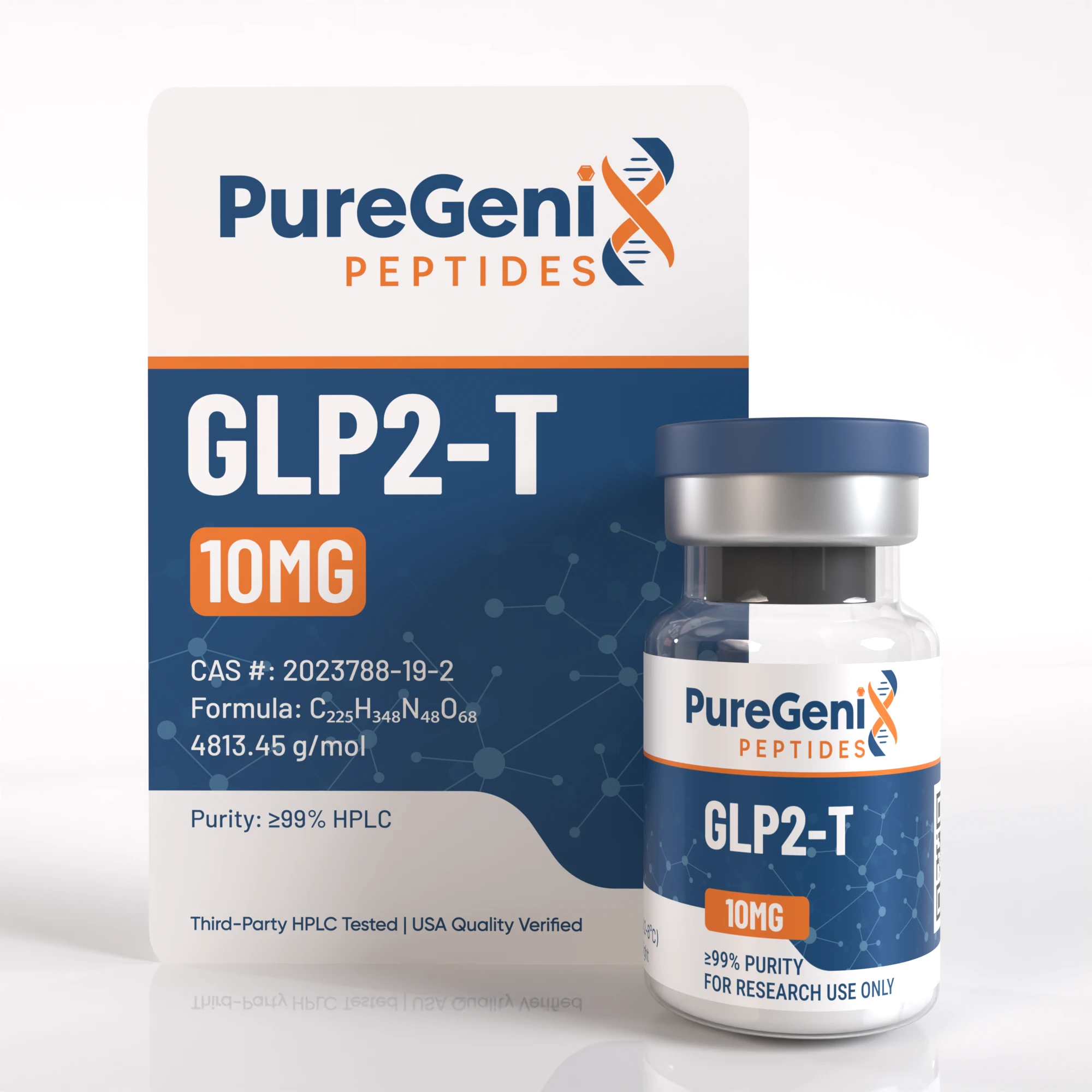 TIRZEPATIDE-10MG-Vial and CARD GLP-2T - Image 1