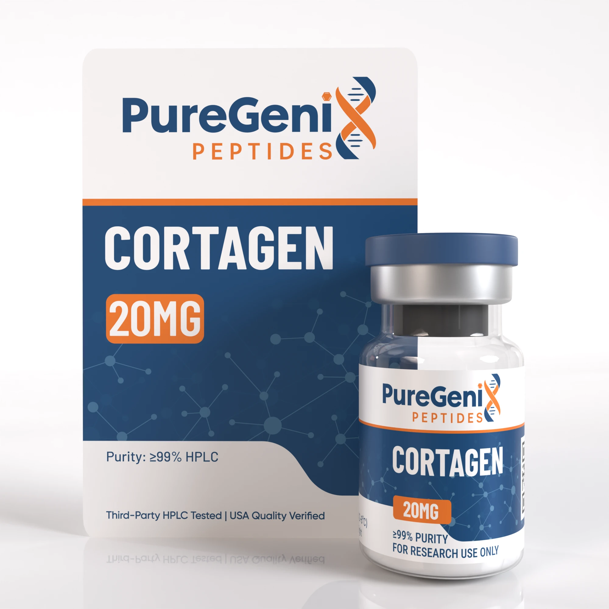 CORTAGEN-20MG-Vial and CARD Cortagen 20mg - Image 1