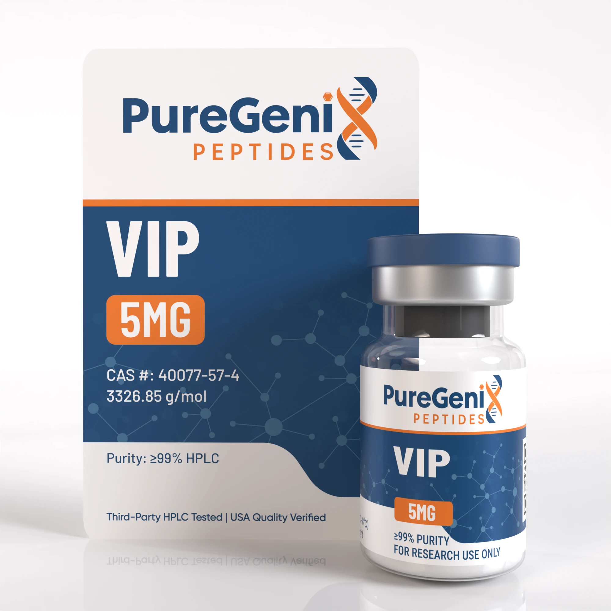 VIP-5MG-Vial and CARD VIP (Vasoactive Intestinal Peptide) 10mg - Image 1